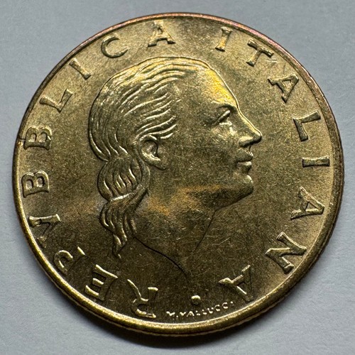 1980 italy 200 lire coin - -,