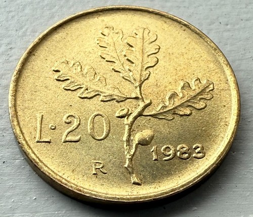 1983 italy 20 lire - 1983-r,