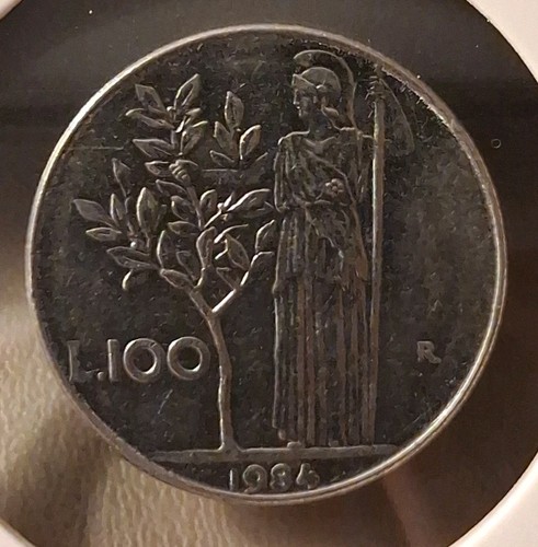 1984 italy 100 lire - italy,