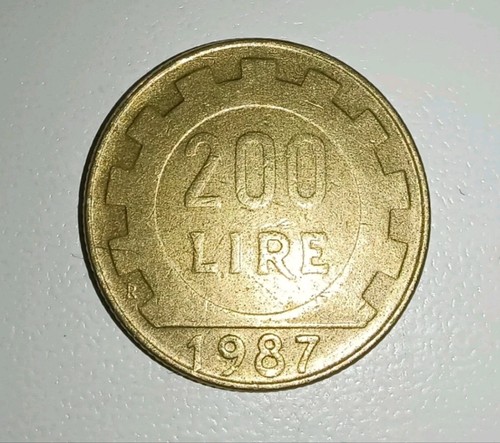 200 lire italian - 200,