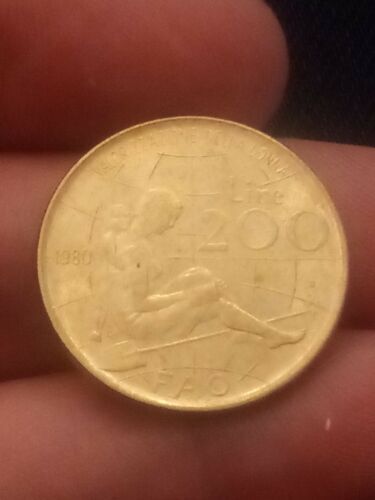 Italy 200 lire 1980 - lire, (km#107)