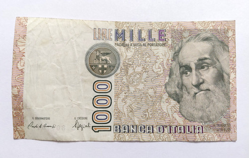 1982 italy 1000 lire - 1982,