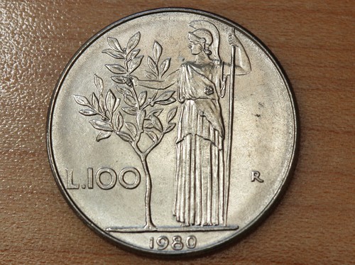 1980 italy 100 lire - italy,