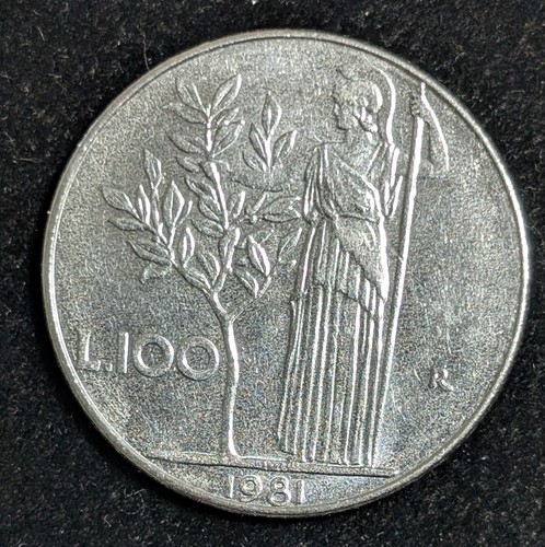 1981 italy 100 lire - 1981,