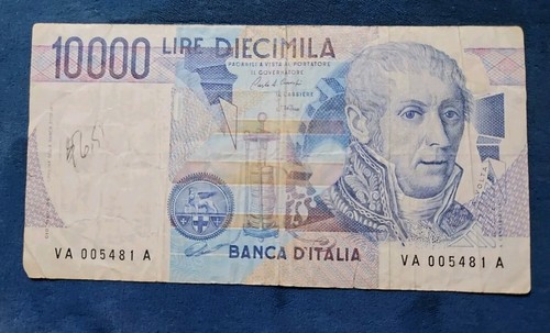 1984 italy 10000 lire - 10000,