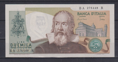 Italy 2000 lire 1983 - italy,