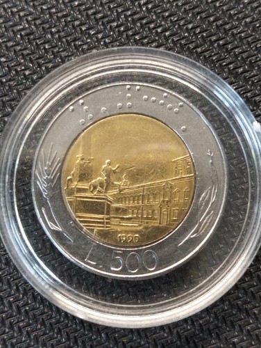 1990 500 lire coin - 1990,