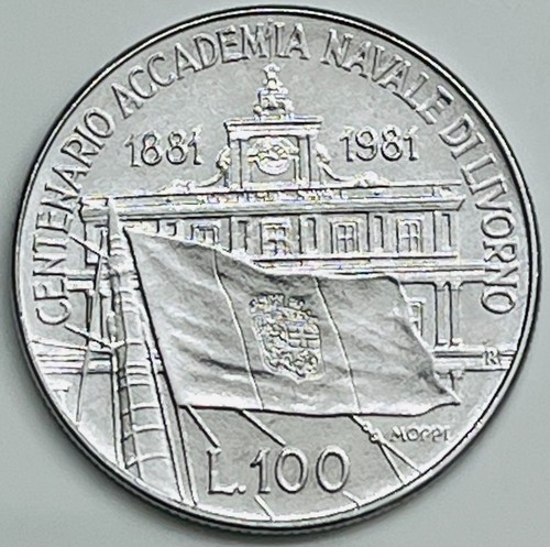 1981 italy 100 lire - italy, km#