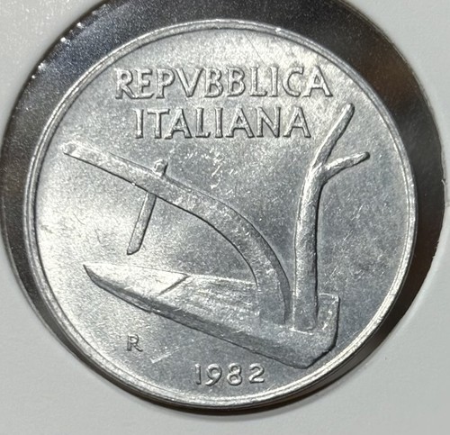 1982 italy lire ten - lire,