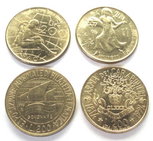 Italy 200 lire - lire, 1980-1994