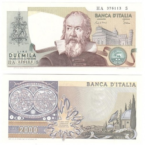Italy 2000 lire 1983 unc - lire,